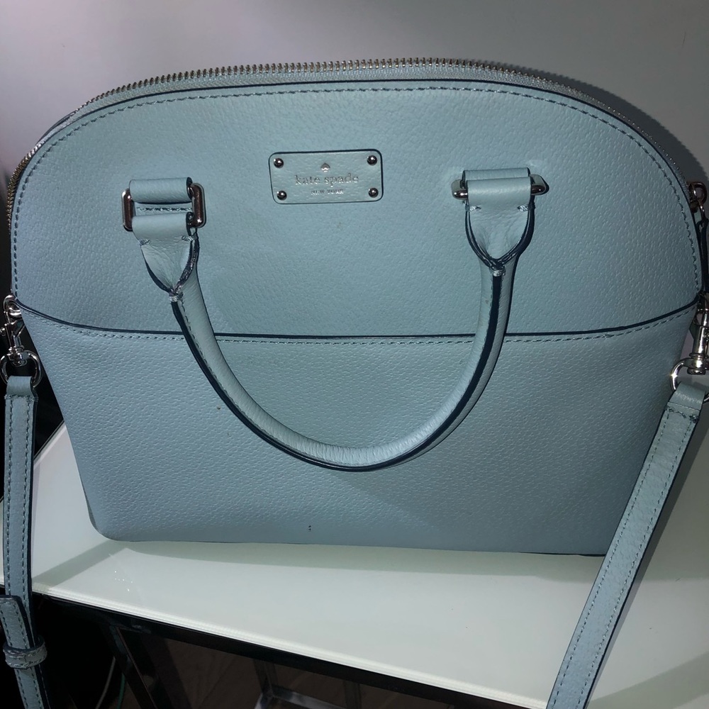 Kate Spade
Crossbody Carli Grove Street Bluedawn Leather Satchel